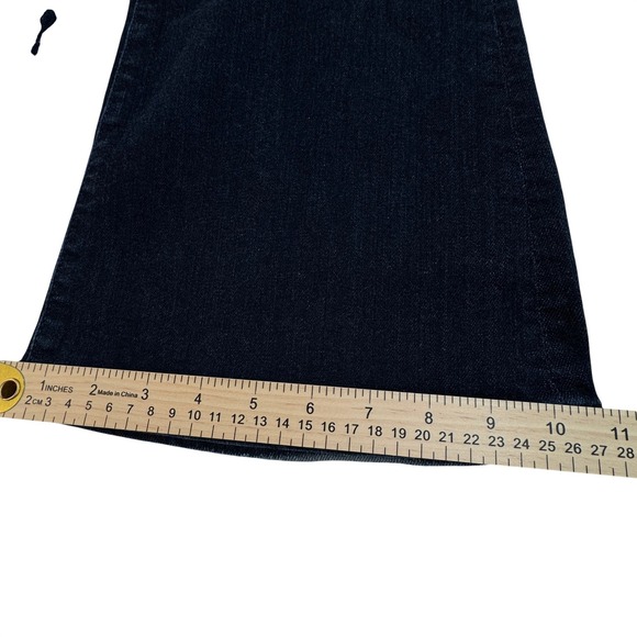 Adriano Goldschmied The Janis High Rise Dark Wash Flare Jeans Size 31R - Picture 9 of 11